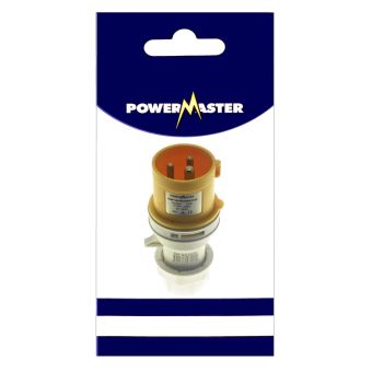 Powermaster 110V 16 Amp 2 Pin + Earth Plug