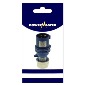 Powermaster 220V 16 Amp 2 Pin + Earth Plug