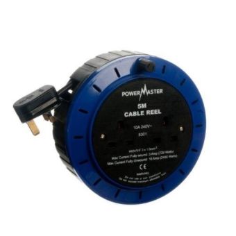 Powermaster 220V Cable Reel 5m
