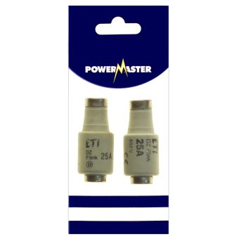 Powermaster Dz2 25 Amp Fuse - Pack of 2