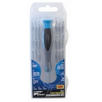 31 Piece Precision Screwdriver Set