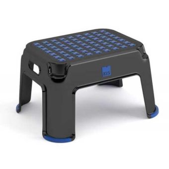 Step Stool Premium Black/Blue