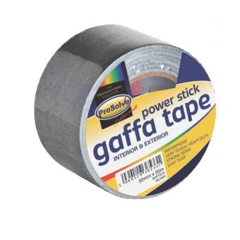 Prosolve Power Stick Silver Gaffa Tape - 50mm x 50m
