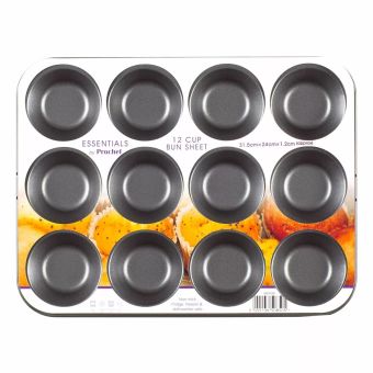 Prochef Non-Stick Cup Bun Sheet 31.5x24x1.2cm