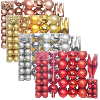 Christmas Tree decoration - 112 piece