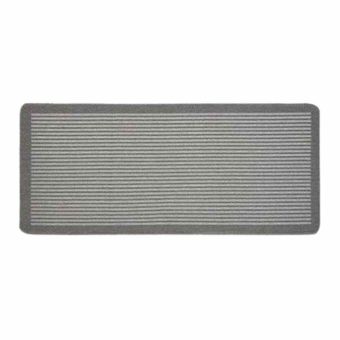 My Mat Stain Resistant Silver Stripe Indoor Mat - 67 x 150cm