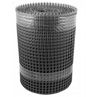 Black PVC Mesh for Fencing 15 x15 mm x 1.2 - Sold per metre