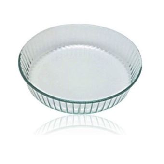 Pyrex Fluted Deep Flan/Quiche Dish - 26cm