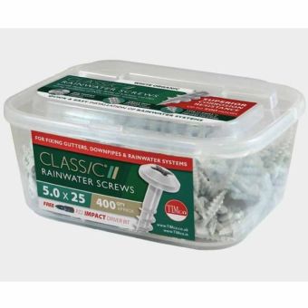 Classic Rainwater Screws - 5.0 x 25 (Pack of 400)