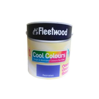 Fleetwood Cool Colours Washable Soft Sheen Paint - Razzmatazz 2.5L