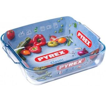 Pyrex Square Roaster Dish 21 x 21cm - 2L