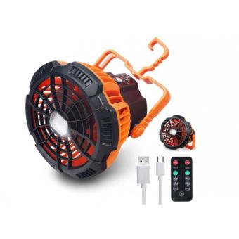 Rechargeable Fan with LED Light