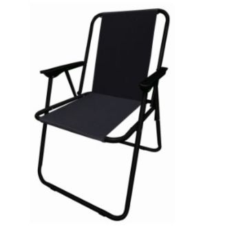 Redwood Black Folding Camp Chair