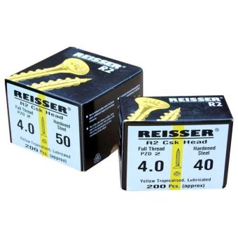 4mm x 70mm Woodscrews (Box of 200)