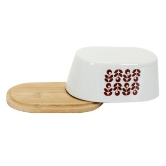 Retro Porcelain Butter Dish - Assorted