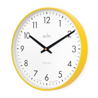 Riley Petunia Retro Wall Clock 30cm