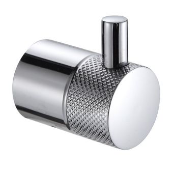 De Vielle Santorini Chrome Robe Hook – Elegant, Durable Bathroom Storage