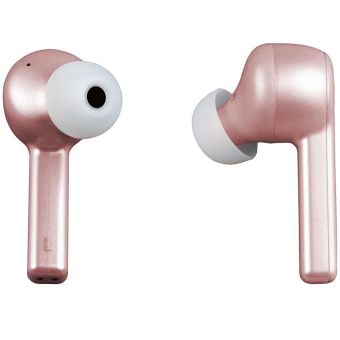 Toshiba True Wireless Bluetooth Ear Pods with Charging Case - Rose Gold