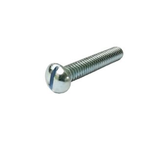 Whitworth Metric Single Slotted Round Head Machine Screw - 3" X 3/16"
