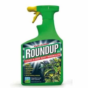 Roundup XL Tough Deep Root Weedkiller RTU Gun 1Lt + 20% Free