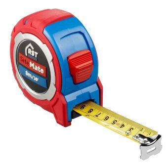 8m Tape with 25mm Dual Marked Blade - Sitemate