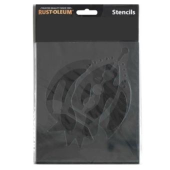 Rust Oleum Stencil Kit - Space I Decorative Stencil for Craft and Home Projects