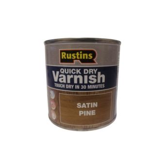 Rustins Quick Dry Varnish - Satin Pine 250ml