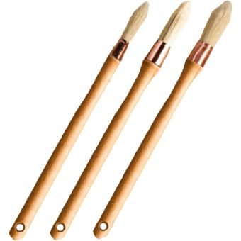 Round Sash Brush Set - Pack of 3