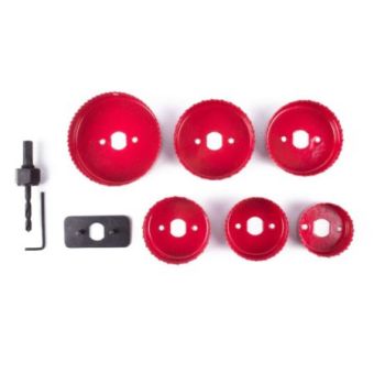 Hole Saw - 9 Pieces