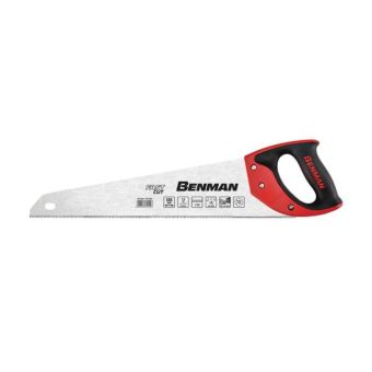Benman 500mm Hand Saw with Ergonomic Handle - 7TPI