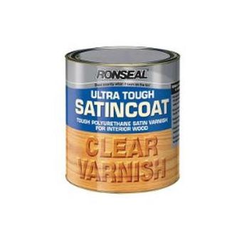 Ronseal Hardglaze Ultra Tough Clear Satin Varnish 750ml