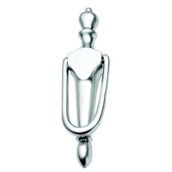 Satin Chrome Belgravia Door Knocker - 190 x 51mm