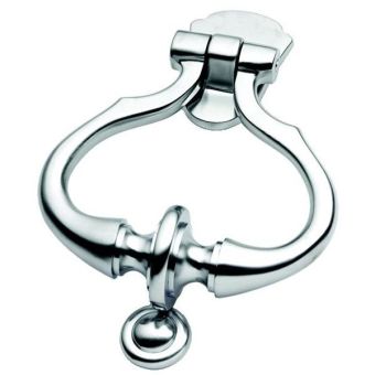 Satin Chrome Diplomat Door Knocker