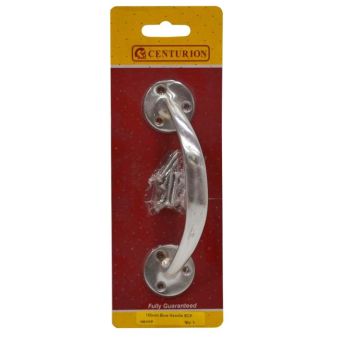 Centurion Satin Chrome Plated Bow Handle - 6"