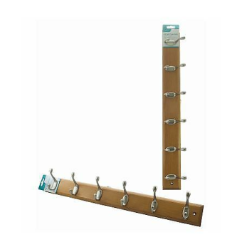 6 Hook Hat and Coat Rack