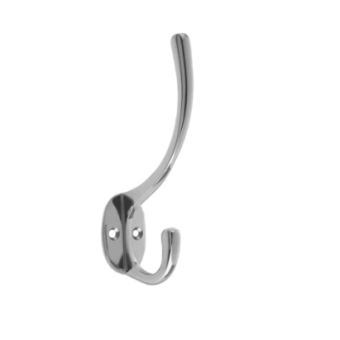 Chrome Hat And Coat Hook - Each