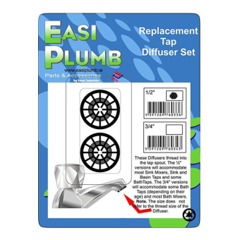 Easi Plumb Replacement Tap Diffuser Set - 1/2"