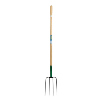 Draper 4 Prong Manure Fork with Wood Shaft