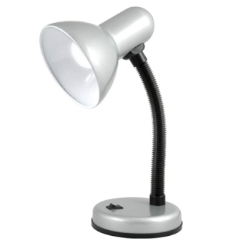 LLOYTRON 35w 'Classic' Flexi Desk Lamp - Silver