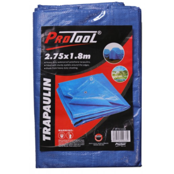 Hilka Multi-Purpose Polythene Woven Tarpaulin - 9ft x 6ft