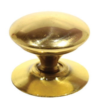 Cupbrd Knob 1.5in Brass
