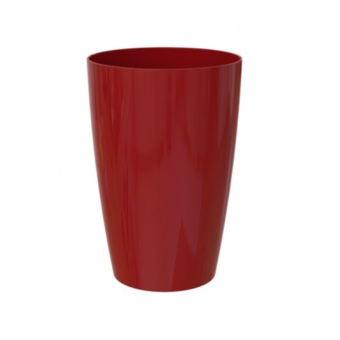 SANTORINI POT 40CM RED