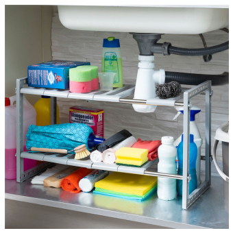Innovagoods Extendable Under-Sink Shelf Unit