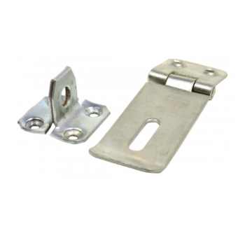 75mm (3") BZP Safety Hasp & Staple