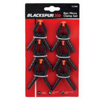 6pc Micro Clamp Set