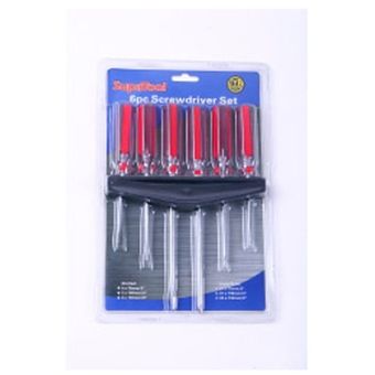 SupaTool 6pc Screwdriver Set with Rack