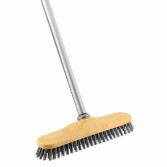 Bettina Scrub Brush With Silver Handle