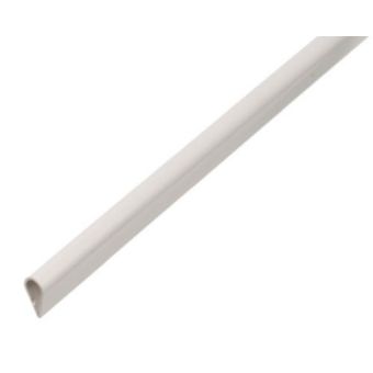 Self-Locking Profile PVC White - 15mm X 0.9mm / 1m
