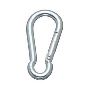 Fireman Spring Hook Zinc Steel 60mm