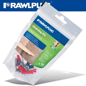 Shelving Kit UNO6X4, UNO7X4 Plus Screws With 6mm and 7mm Drill Bit